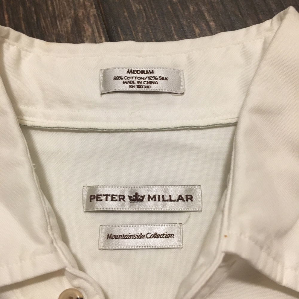 Peter Millar Mountain Collection Button Down Shirt - image 3